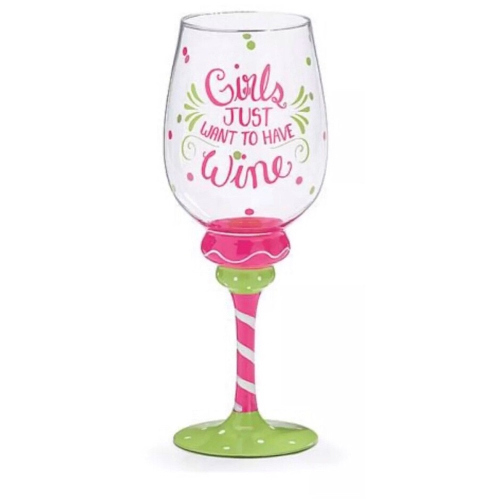 Burton + Burton Girls Just want to have wine glass